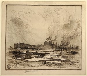 ニュージャージー州コミュニポー 作： Thomas Moran