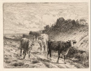 牛 作： Thomas Moran