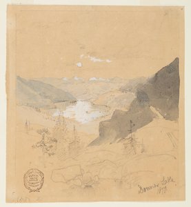 ドナー湖 作： Thomas Moran