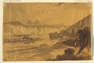 図面、ワイオミング州グリーン・リバー、1871年 作： トーマス・モラン