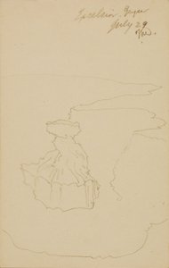 エクセルシオール・ガイザー、イエローストーン公園 作： Thomas Moran