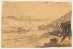 ワイオミング州グリーンリバー 作： Thomas Moran
