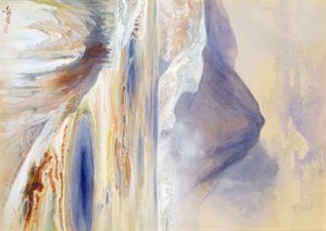 マンモス ホット スプリングス、イエローストーン、1872 年。 作： Thomas Moran