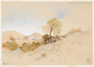 メキシコ、サンフランシスコ近郊 作： Thomas Moran