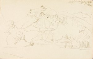 サルファー・マウンテン 作： Thomas Moran