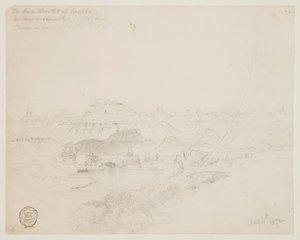 ダコタの悪い土地 作： Thomas Moran