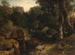 デル、1878年。 作： Thomas Moran