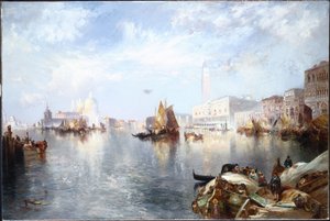 ヴェネツィアの大運河、1889年