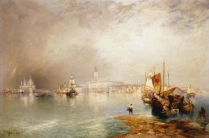 ヴェネツィア、1905 作： Thomas Moran