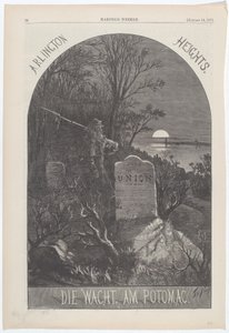 アーリントンハイツ。 ダイウォッチ。 ポトマックです。 作： Thomas Nast
