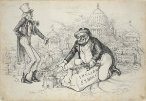 イングリッシュ シンジケート (ブリティッシュ ゴールド) 作： Thomas Nast