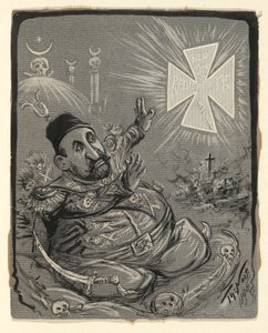 キリスト教の啓蒙を決して気にかけなかった 作： Thomas Nast