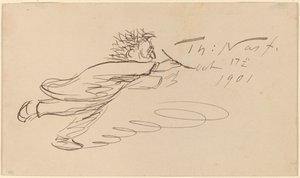 署名、「TH. ナスト、1901 年 10 月 17 日」 作： Thomas Nast