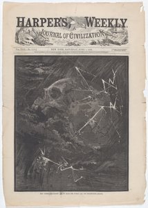「インターナショナリスト」は、世界をすべて千年紀にする - (カオス) 作： Thomas Nast