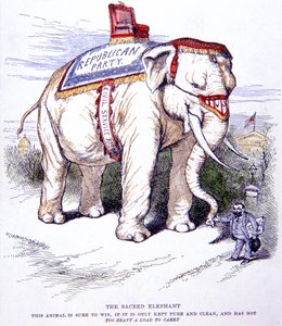 セイクリッド・エレファント」とは 作： Thomas Nast