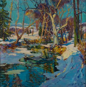 2月の雪 作： Thomas P. Barnett
