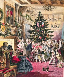 J.E.カーペンター作、ヘンリー・ファーマー作曲の「クリスマス・ツリー」のスコアシートの表紙（カラー・リソ）（349724も参照）