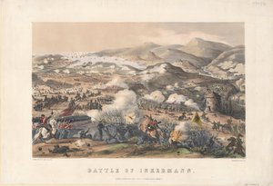 1854年、1854年11月5日のインカーマンの戦い 作： Thomas Packer