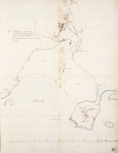 ダブリン湾のラフ・ドラフト 作： Thomas Phillips