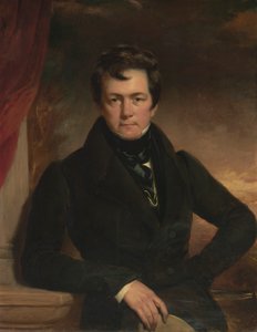 チャールズ・フレデリック・シュラーバーグの肖像、ロンドン、1827年 作： Thomas Phillips