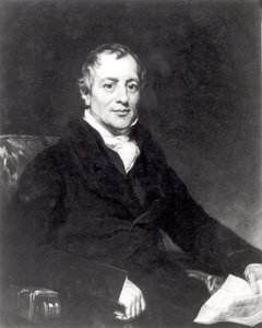 トーマス・ホジェッツによって彫刻されたデビッド・リカルド（1772-1823）の肖像 作： Thomas Phillips