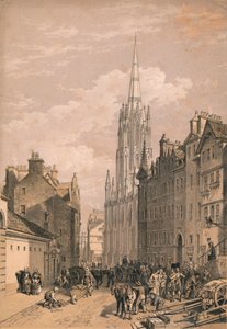 新しいアセンブリホール、エジンバラ、c1875