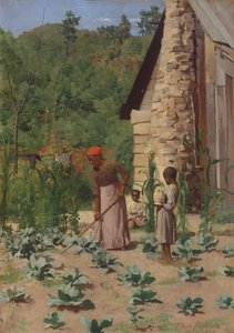 彼らの生き方、1879年。 作： Thomas Pollock Anshutz