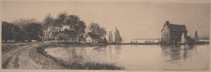 風景 作： Thomas Rathbone Manley