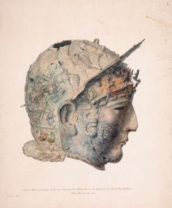 リブチェスター ヘルメットの図面 作： Thomas Richard (attr. to) Underwood