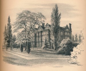 キュー宮殿の外観、1902 作： Thomas Robert Way