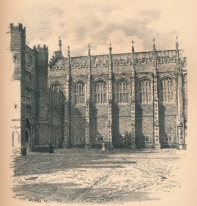 ハンプトンコート宮殿の大ホール、1902 作： Thomas Robert Way