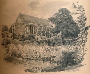 ホール、エルサム宮殿、1902 作： Thomas Robert Way