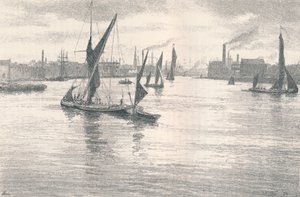 下のプール。 1898 作： Thomas Robert Way