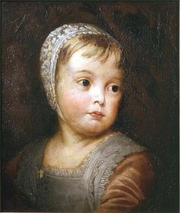 幼少期のジェームズ2世、ヴァン・ダイク作 作： Thomas Robson