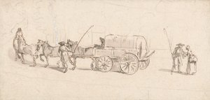 馬車と馬のフィギュア 作： Thomas Ross