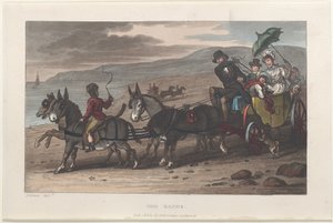 スカボローの詩的なスケッチからの砂、1813年。