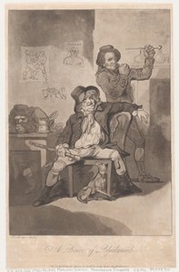 ブラックガードのブレース、1789 年 6 月 20 日、1789 年 6 月 20 日。 作： Thomas Rowlandson