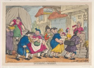 1813 年 9 月 12 日、...、1813 年 9 月 12 日 作： Thomas Rowlandson