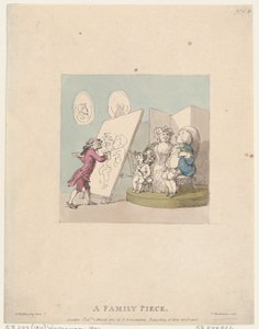 家族の作品、1803 年 3 月 1 日、1803 年 3 月 1 日。 作： Thomas Rowlandson