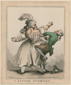 少しきつい 作： Thomas Rowlandson