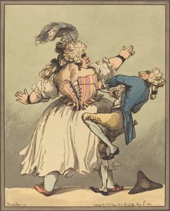 少しきつい 作： Thomas Rowlandson