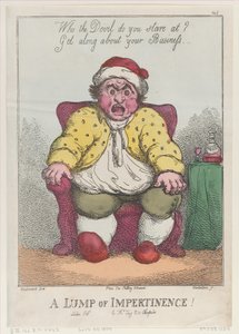 無礼の塊!、[1809 年 9 月 30 日] 再版、[1809 年 9 月 30 日] 再版。 作： Thomas Rowlandson