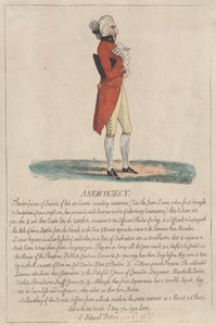新しい昆虫 作： Thomas Rowlandson