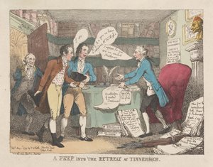 ティネヒンチでのリトリートの様子 作： Thomas Rowlandson