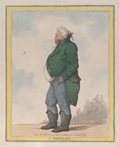 肖像画 ジョージ、第 3 代ポンフレット伯爵、1812 年 2 月 26 日、1812 年 2 月 26 日。 作： Thomas Rowlandson