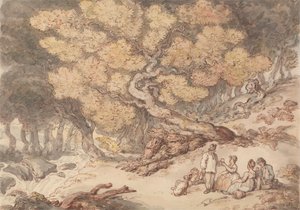 Um Piquenique de Lenhador 作： Thomas Rowlandson