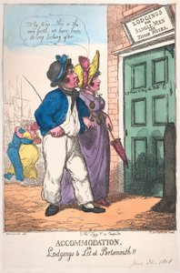 1808 年 6 月 30 日、1808 年 6 月 30 日。 作： Thomas Rowlandson