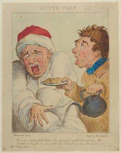 急性痛、1800、1800 作： Thomas Rowlandson