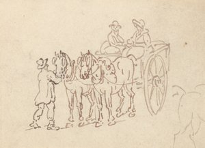 アルバムの描画 作： Thomas Rowlandson