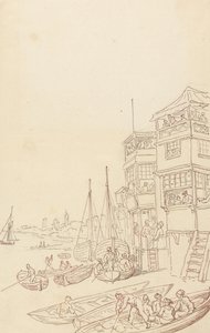 アルバムのイラスト 作： Thomas Rowlandson